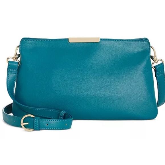NEW ON 34th Redelle Small Clutch -Crossbody - Blue (Retail $79) - Picture 1 of 6
